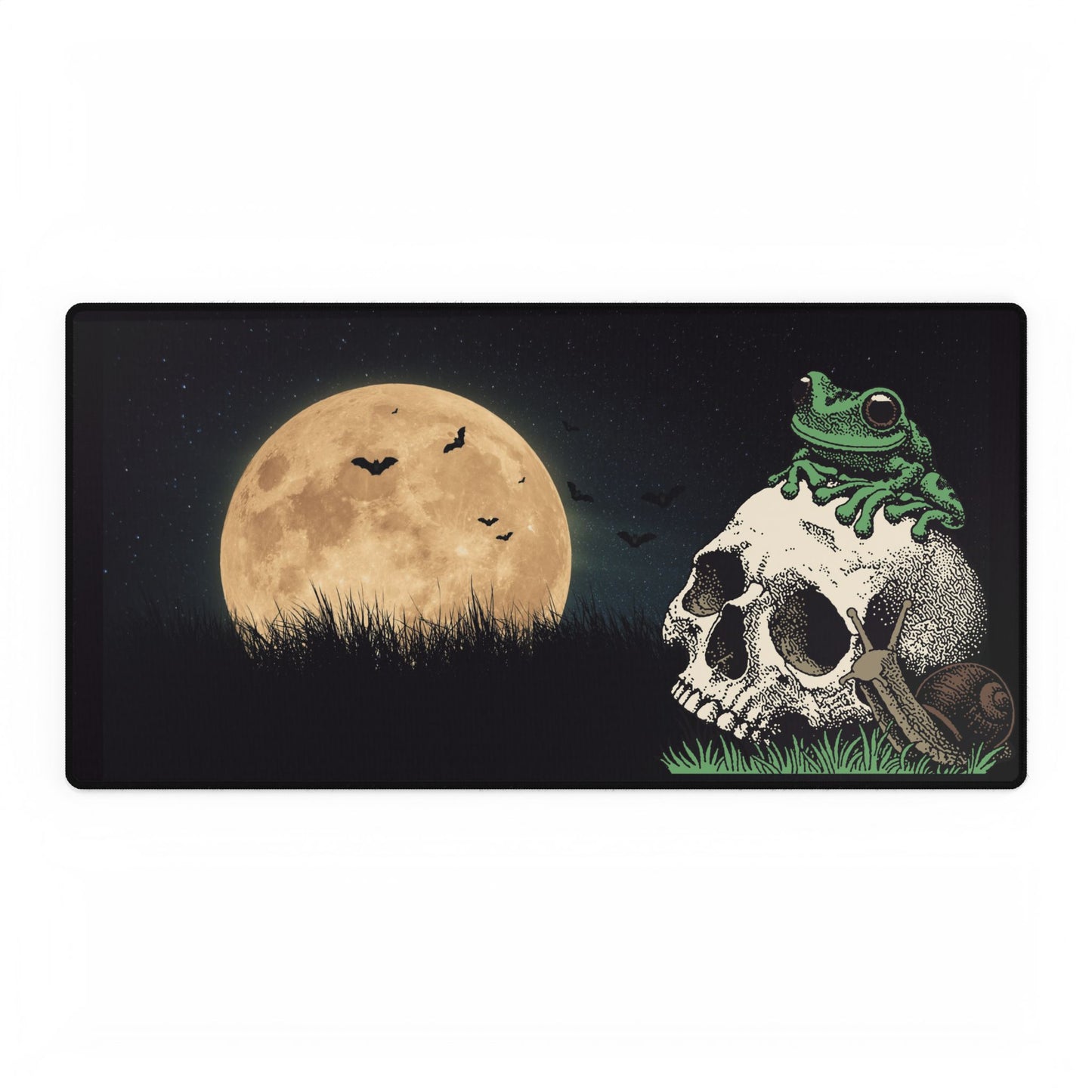 Moon Light Frog Desk Mat
