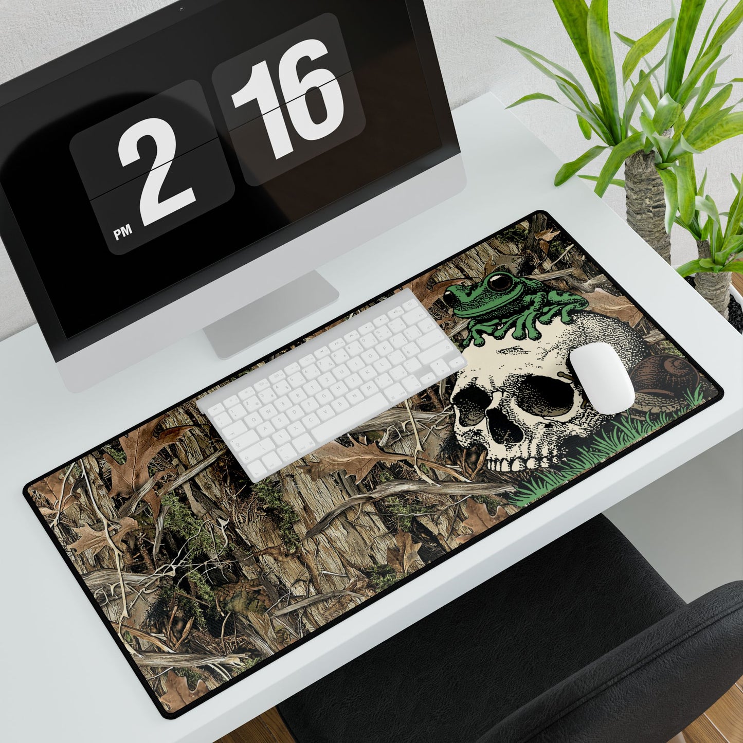 Green Froggo Desk Mat