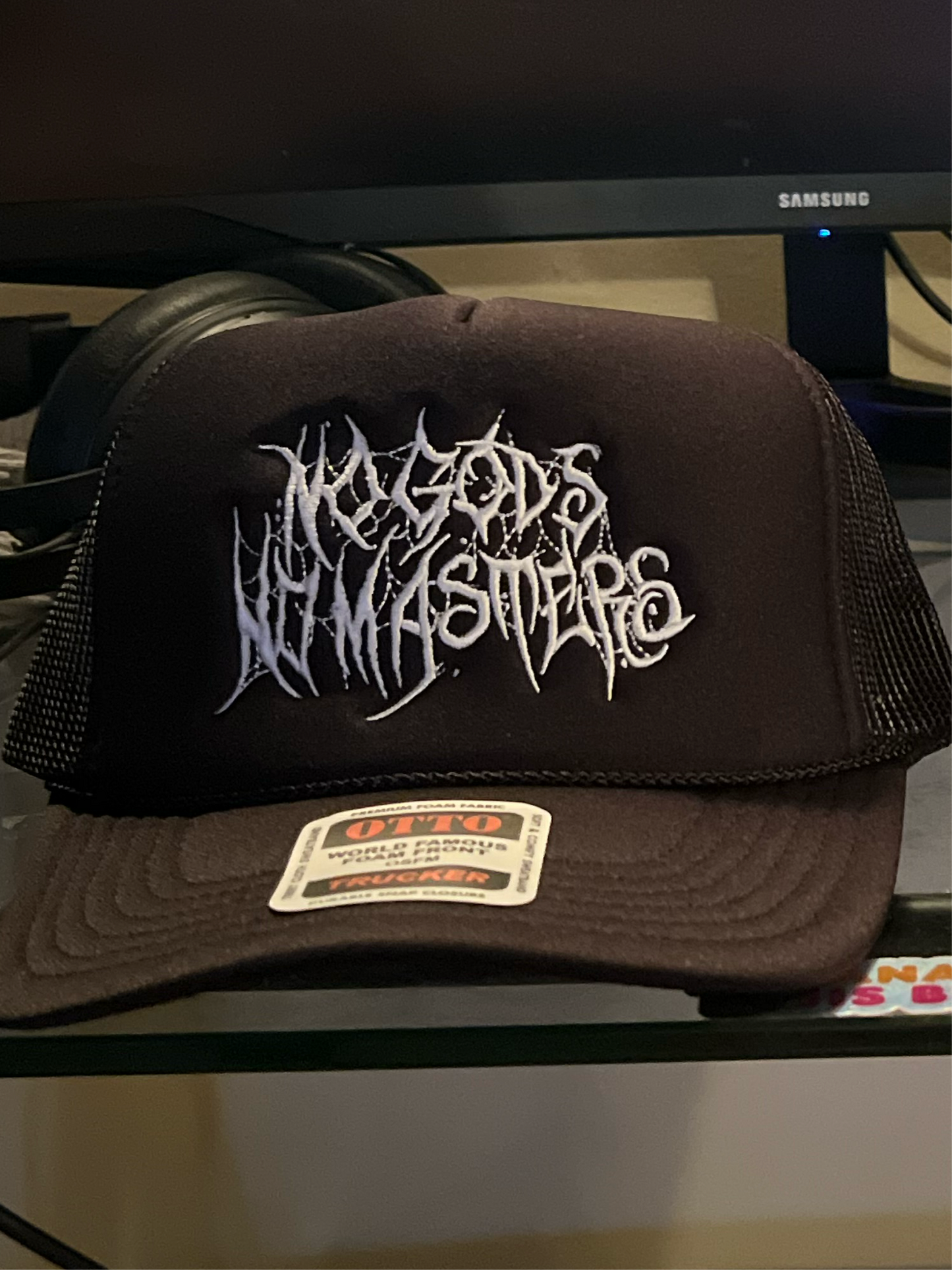 Blood Moon Motto Foam trucker hat