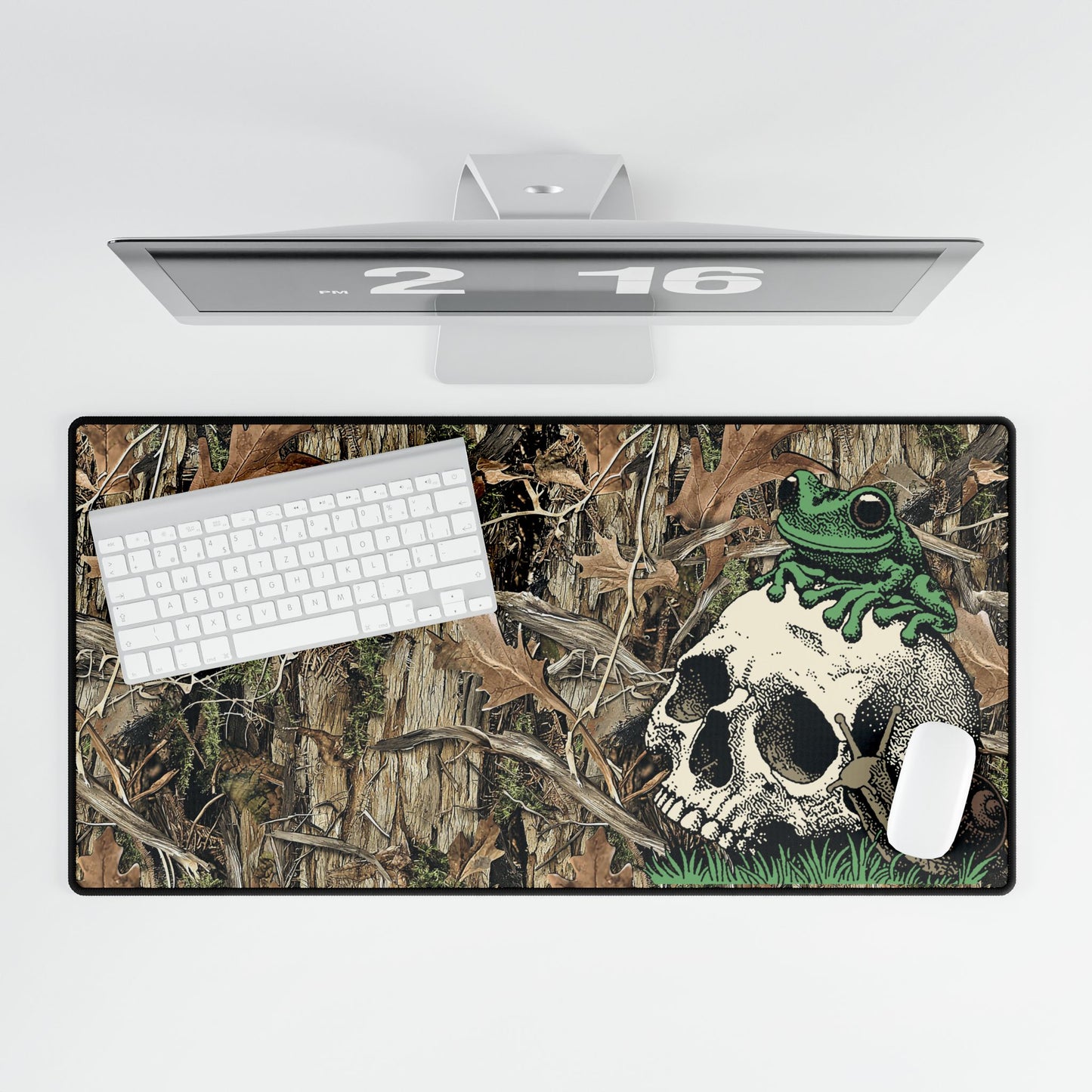 Green Froggo Desk Mat